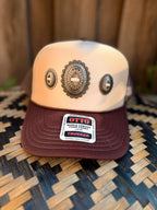 Desert Brown Concho Trucker Hat